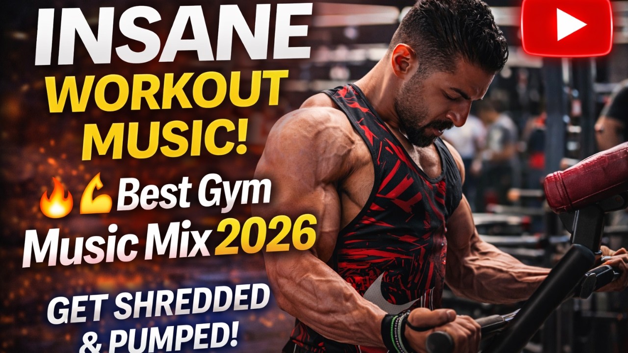 Workout Music 2026 💪 Fitness & Gym Workout Best Songs Playlist EDM House Music 2026
