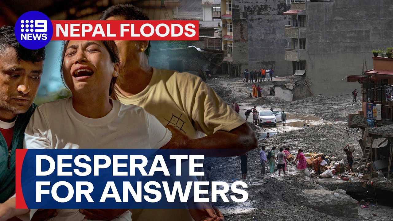 Mass burials in Nepal as death toll nears 1,200 | 9 News Australia