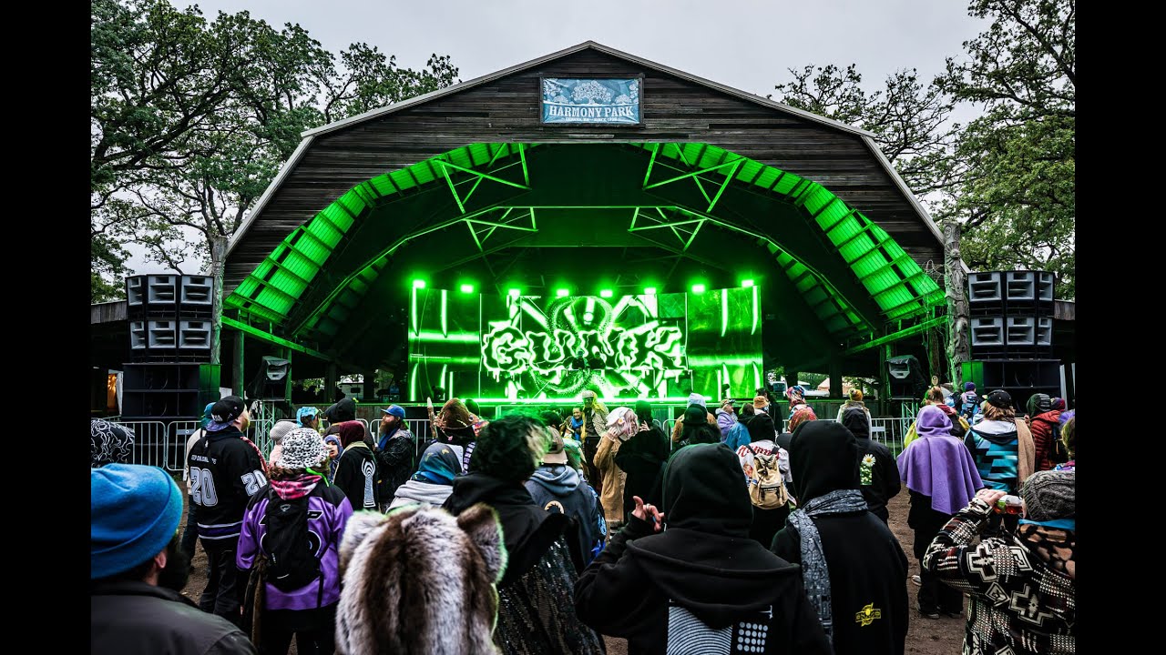 GUNK Live at Infrasound Harmonic Stage 2025 | Squid.Emoji Visuals