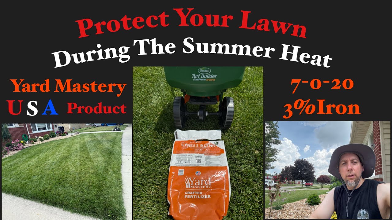 Beat Your Heat Stressed Lawn with Yard Mastery Stress Blend