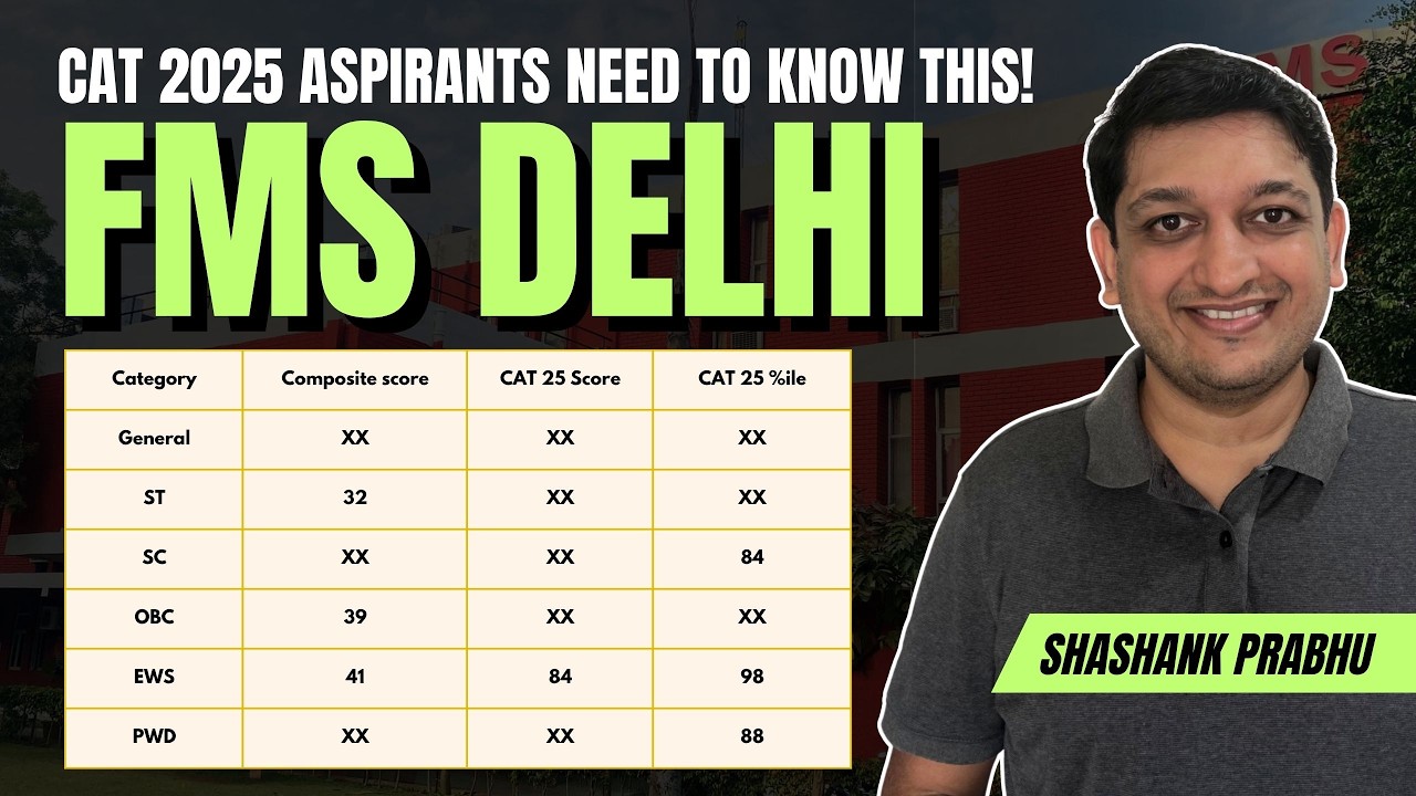 Everything about FMS Delhi | CAT 2025 Exam FMS Delhi Selection criteria, Fees & Average package