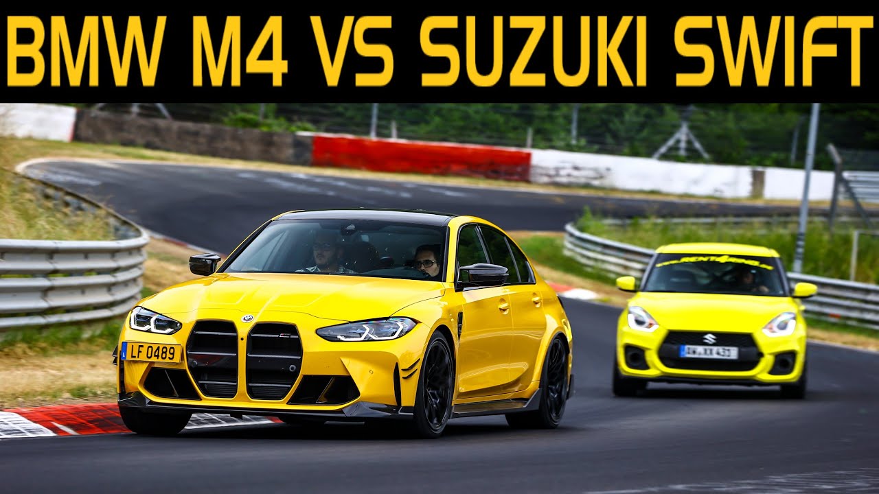 Driving the Nürburgring | BMW M4 vs Suzuki Swift