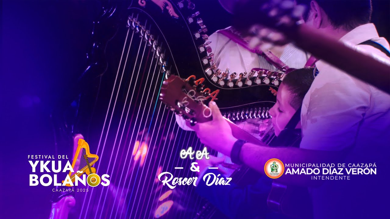 Roscer Díaz & Aquiles Arzamendia - Pájaro Campana | Festival Ykua Bolaños 2025 [OFICIAL]