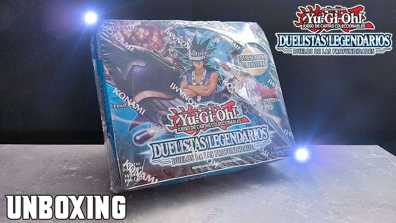 Unboxing Yu-Gi-Oh! Duelistas Legendarios: Duelos de las Profundidades / El poder de los mares