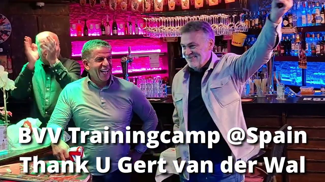 BVV Trainingcamp @ Spain Day4 TY Gert van der Wal
