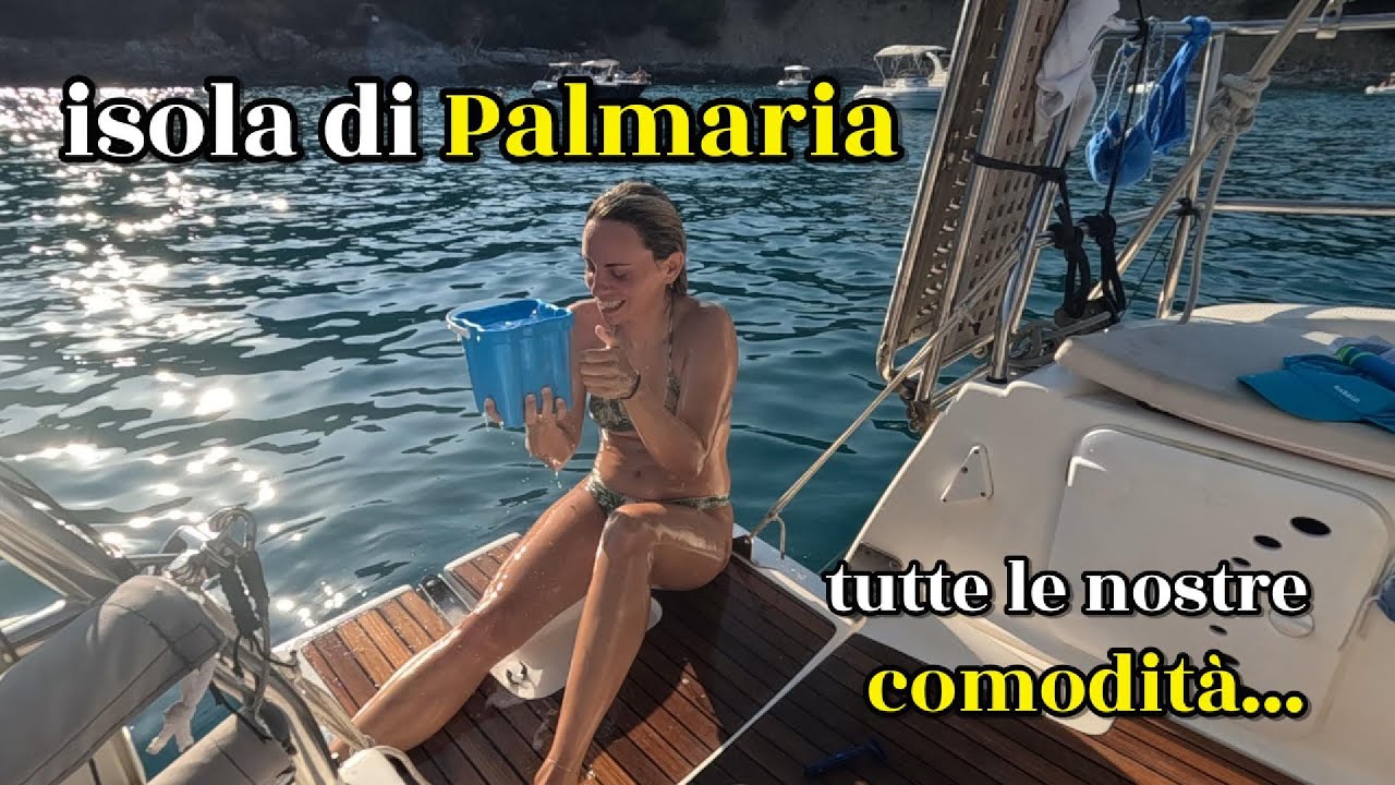 UNA GIORNATA IN BARCA A VELA ALL'ISOLA DI PALMARIA...