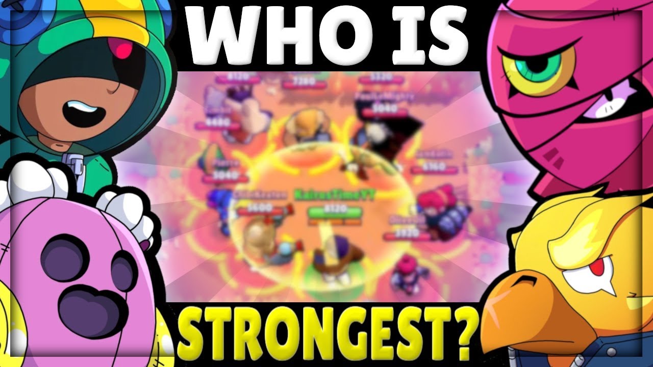 Brawl Stars OLYMPICS! | Which Brawler is Strongest?! | Every Stat Compared!
