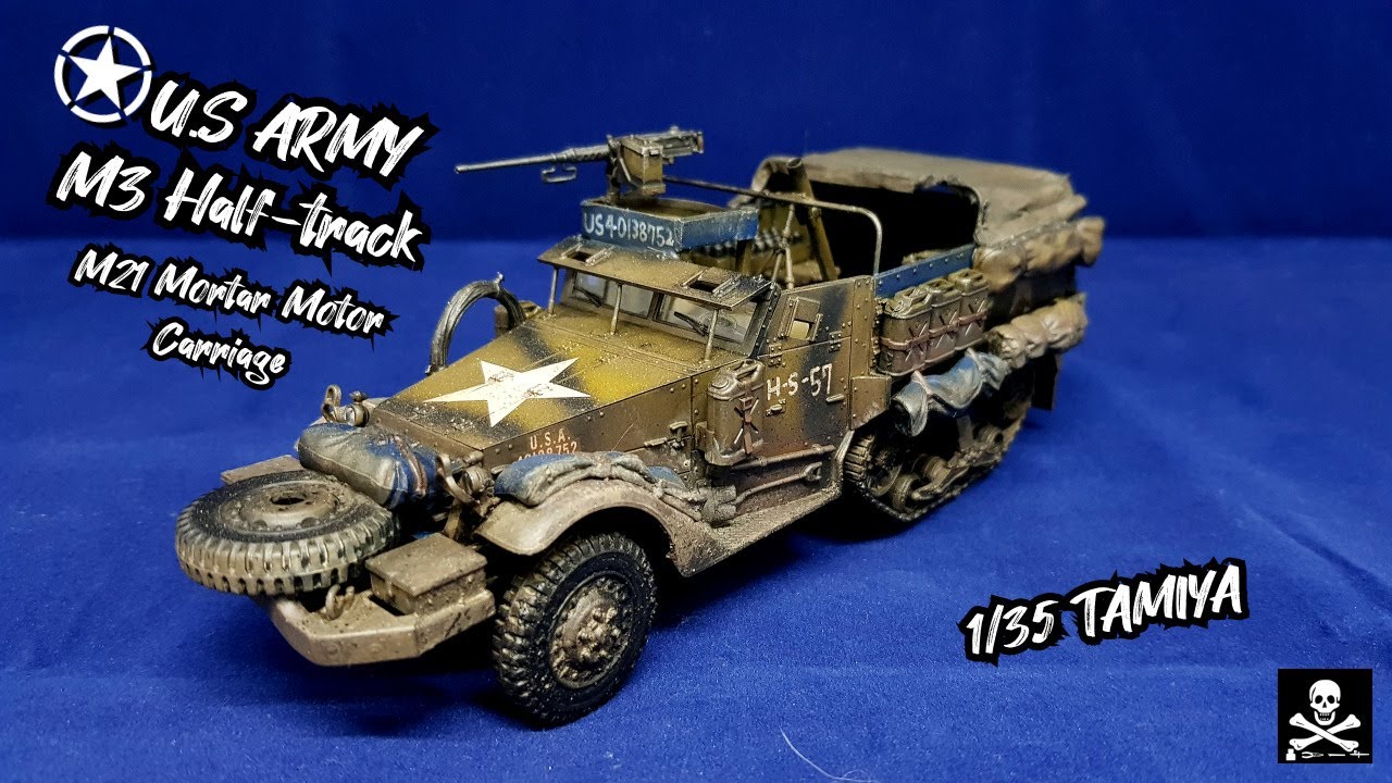 프라모델 M3 Half-track 