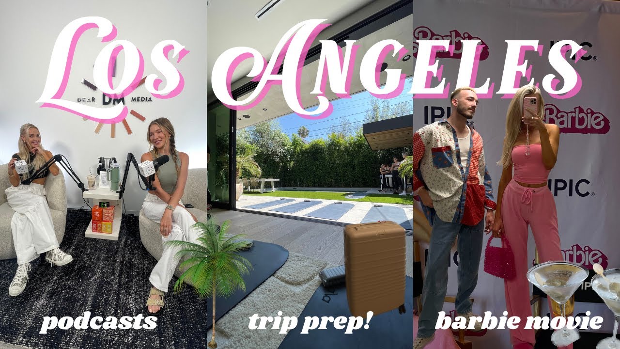 *productive* days in los angeles: barbie movie, events/showrooms, prepping for NYC!