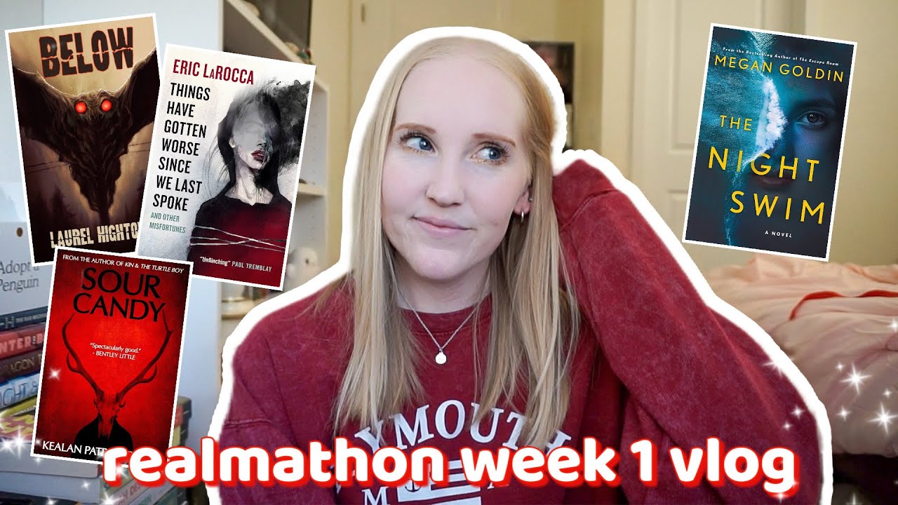 weekly reading vlog | realmathon week 1 and the one where I get surgery 📚
