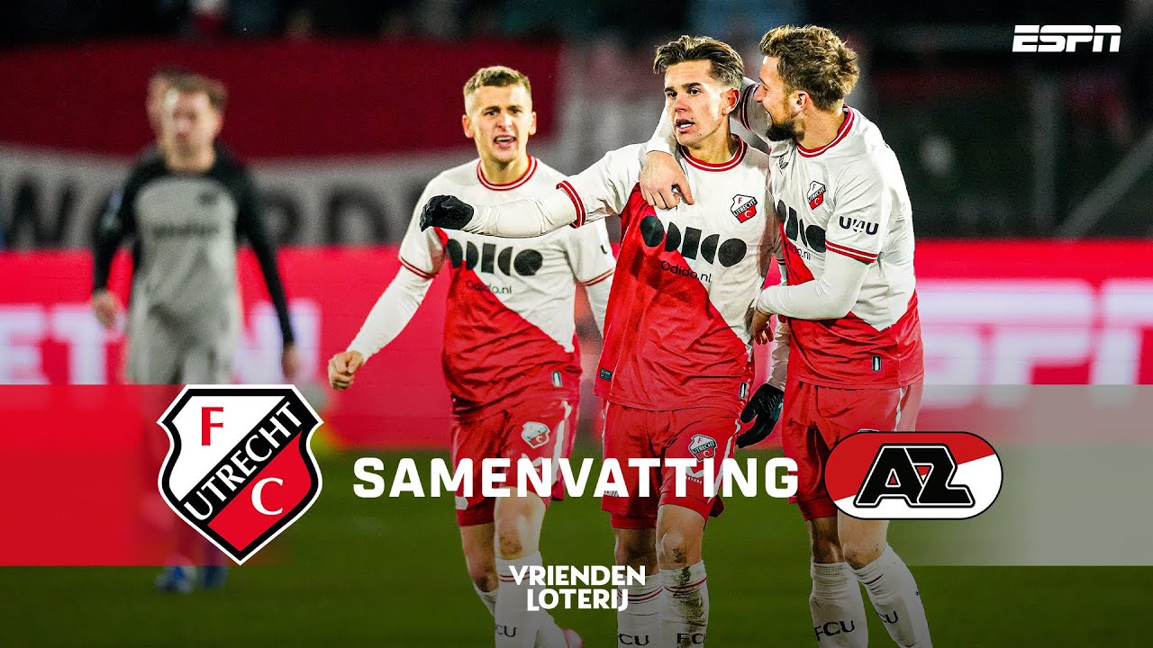 👏 SPANNENDE tweede helft met volop KANSEN ⚽️ | Samenvatting FC Utrecht - AZ
