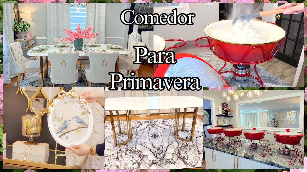 Decoración de Primavera Para Comedor 🏡 Ollas Nest Ess