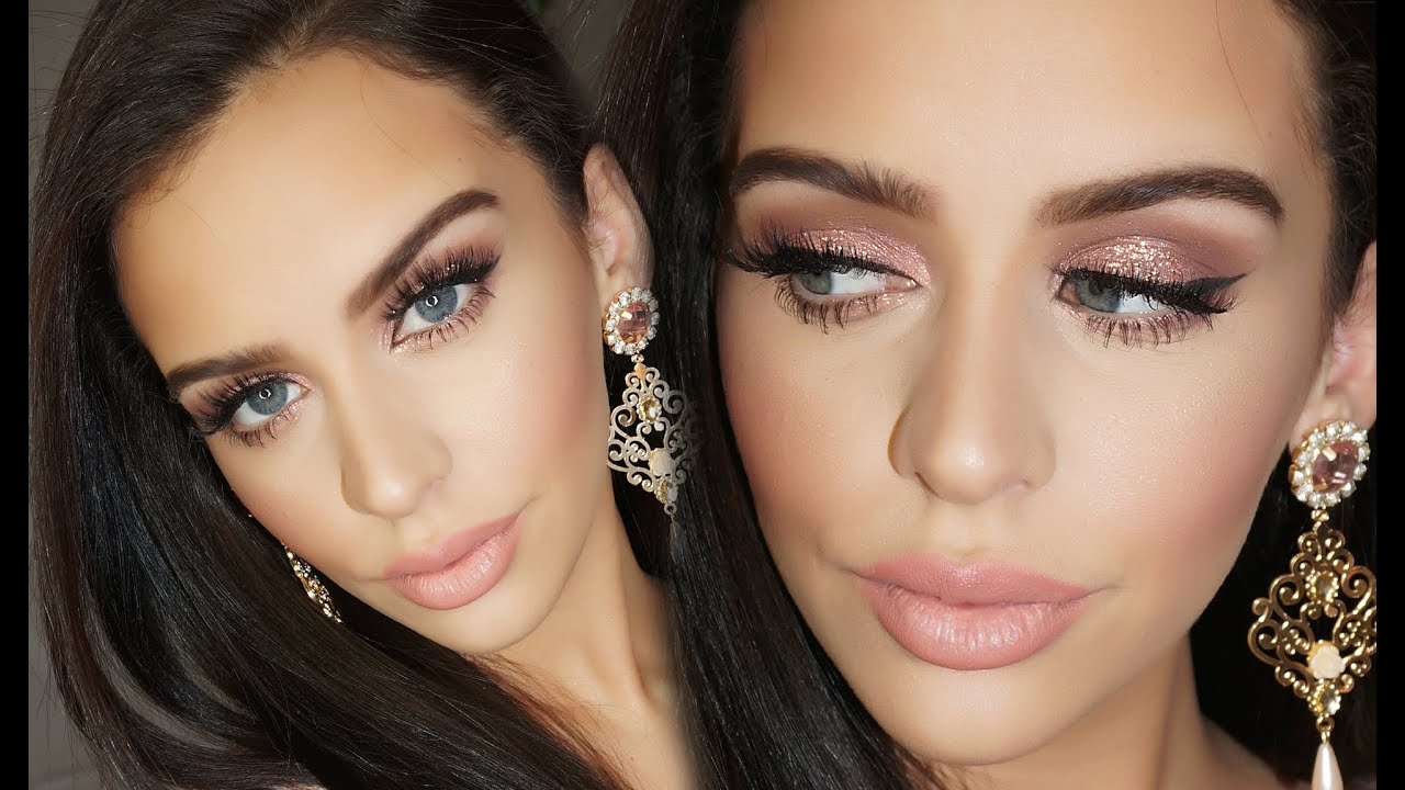 Rose Gold FULL FACE Tutorial | NYE