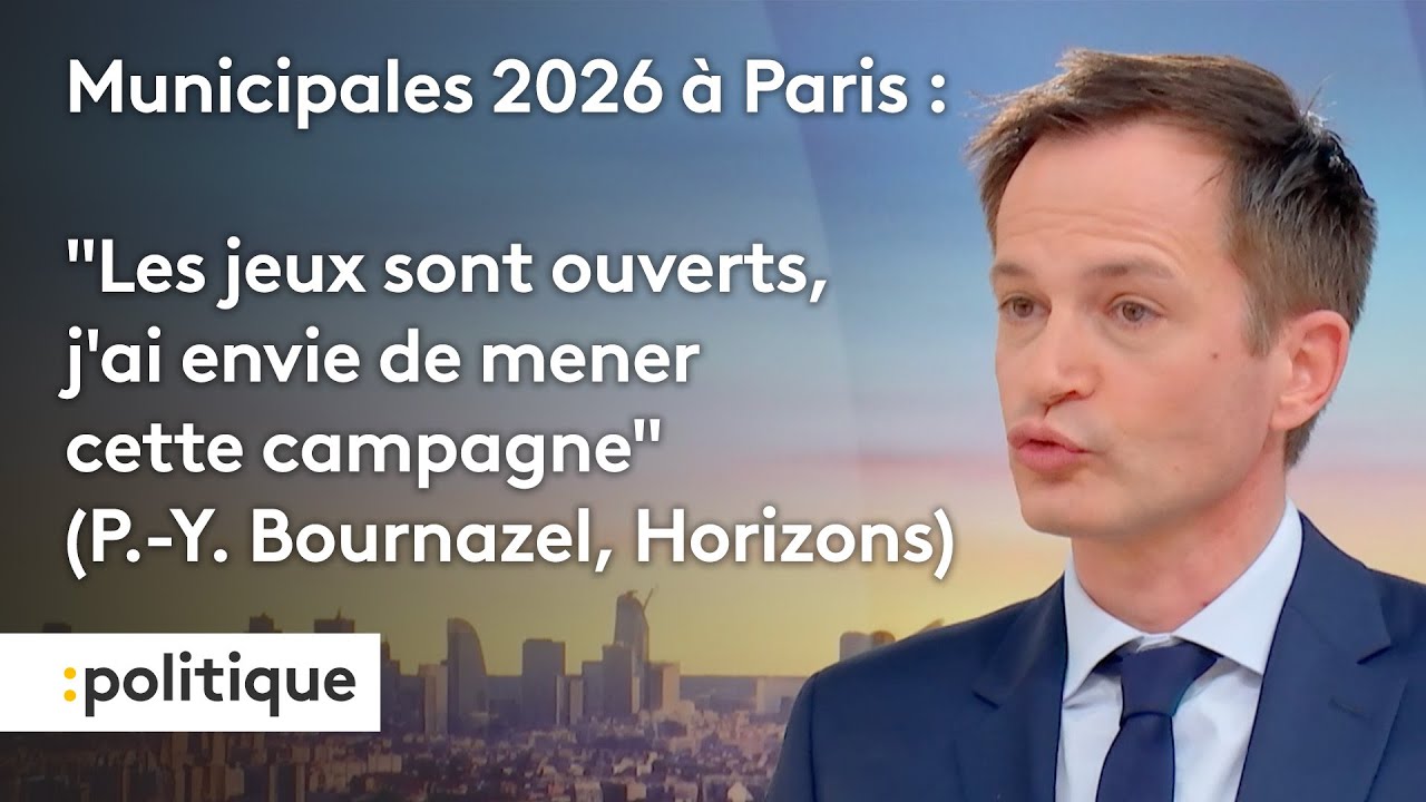 Pierre-Yves Bournazel, candidat à la mairie de Paris, est l'invité politique de la matinale