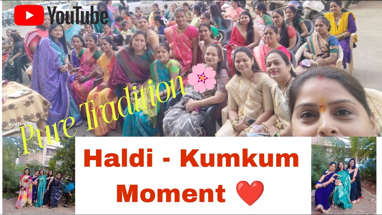 Haldi-Kumkum Ka Special Karyakram// Haldi-Kumkum Se Positivity Spread// #haldikumkumspecial