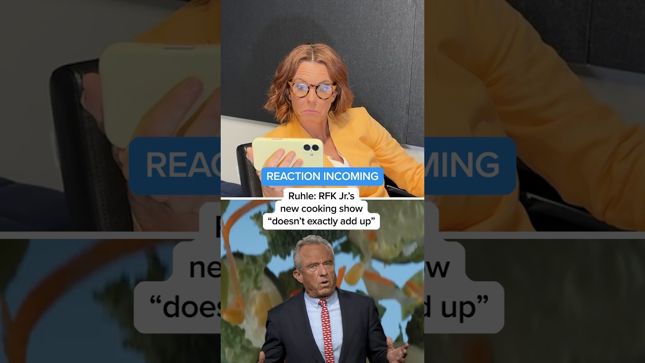 Ruhle: RFK Jr.'s new cooking show 'doesn't exactly add up'