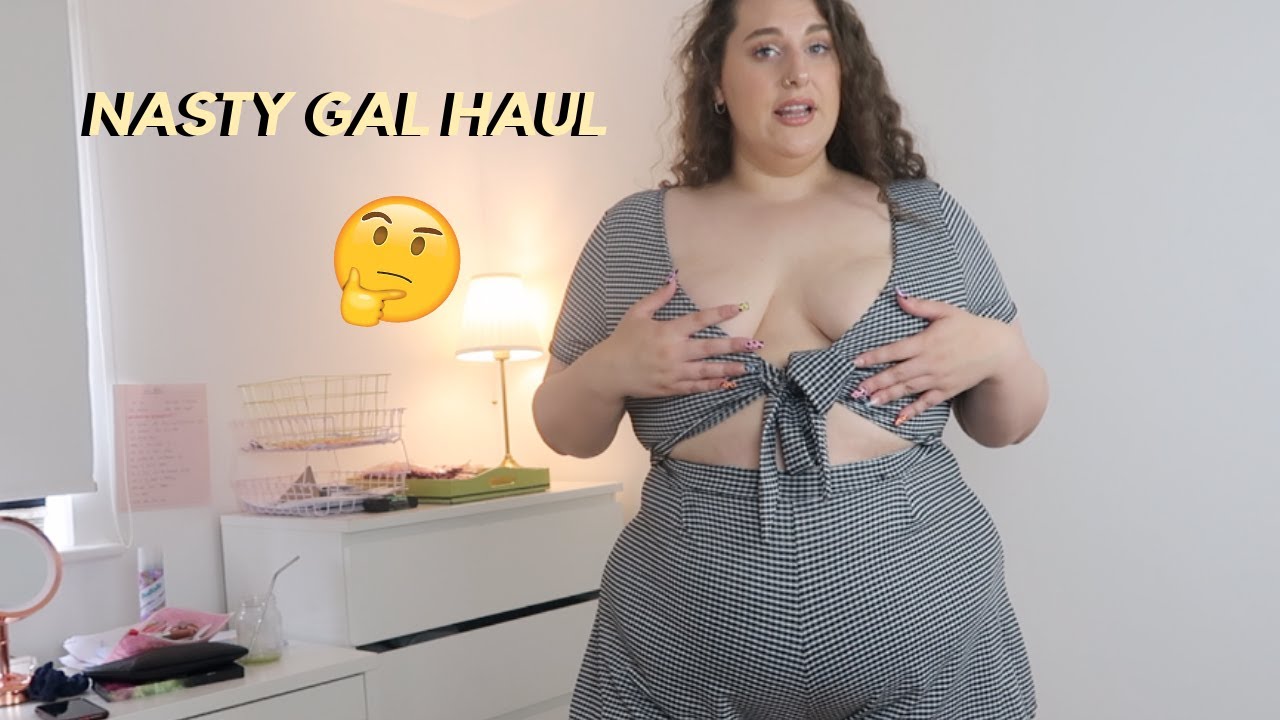 OKKKKK Nasty Gal Stepped Their Game Up - Plus Size Haul | AD