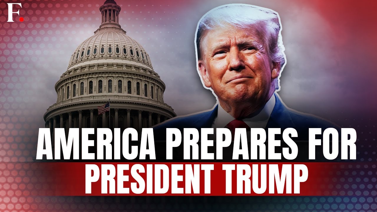 President-Elect Trump Arrives In Washington With Family Ahead of Inaugration & Amid Protests | N18G