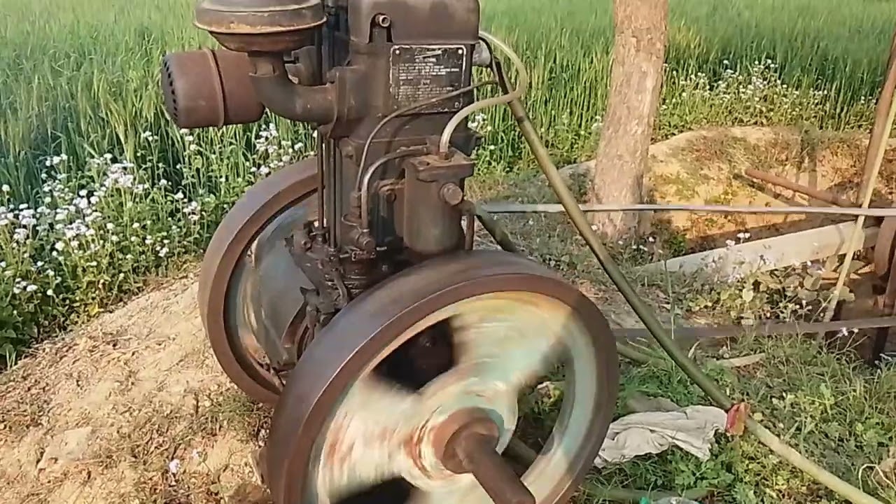 Old pumping set//खेत भरने की पुरानी मशीन