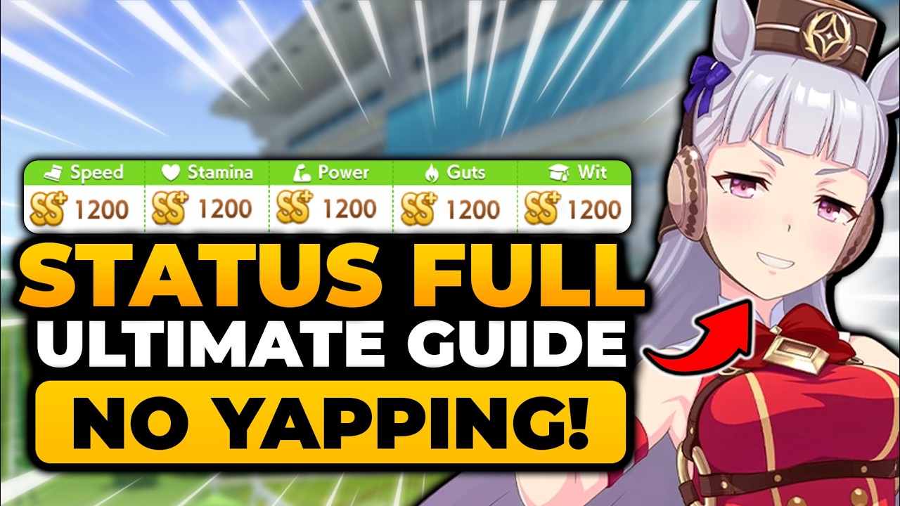 Uma Musume Stats (ULTIMATE GUIDE) | No Yapping & To The Point | Uma Musume Stats Guide