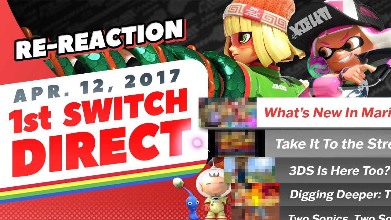 Reliving the First Nintendo Switch Direct