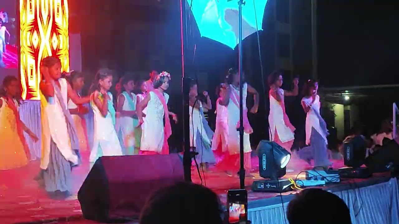 Ayodhya's school dance performance on annual day 