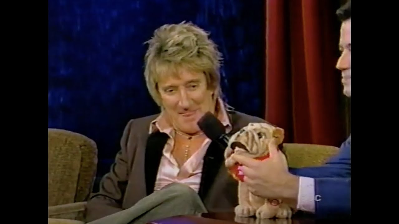 Rod Stewart - Jimmy Kimmel Interview - 2007 