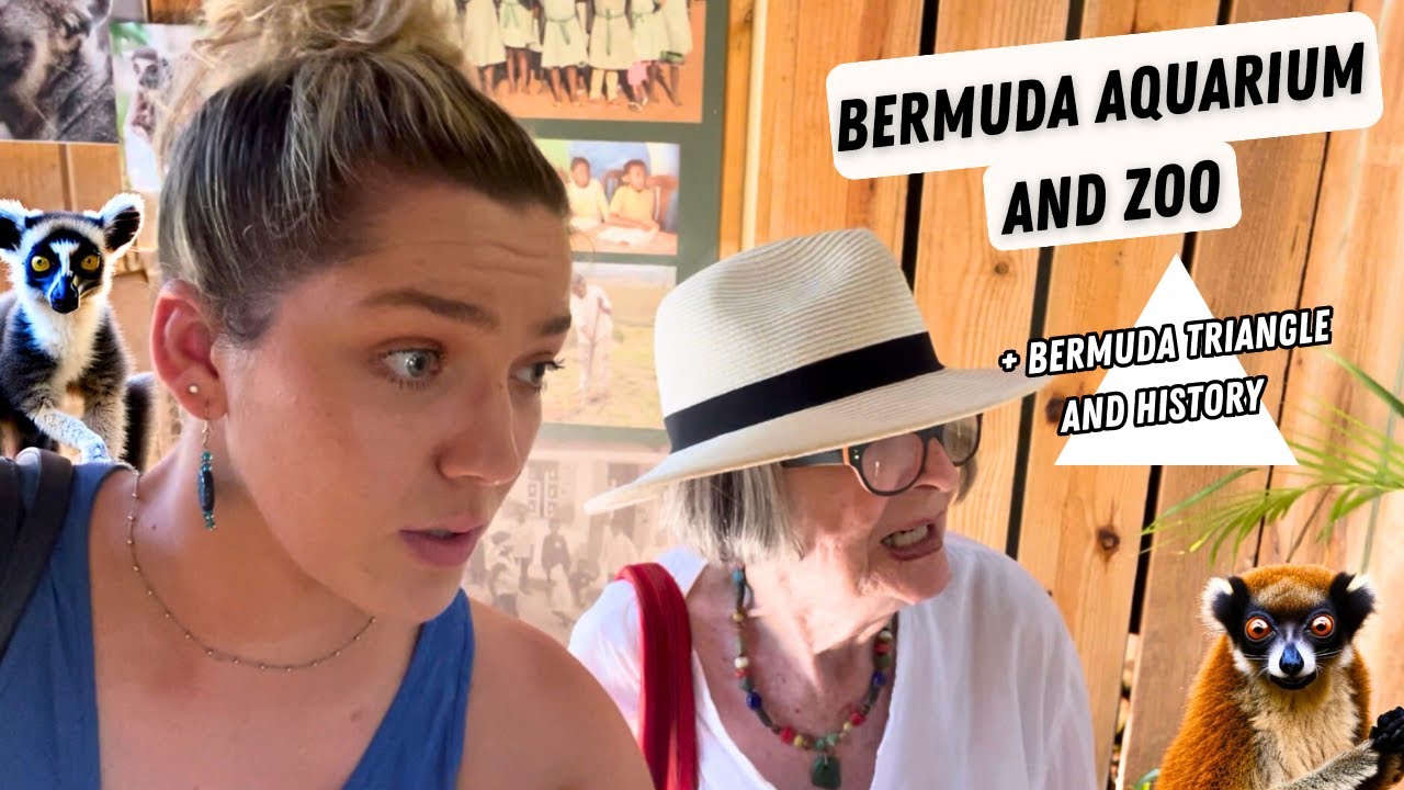Attacked by lemurs at Bermuda Aquarium🐒 (& Bermuda triangle/history)