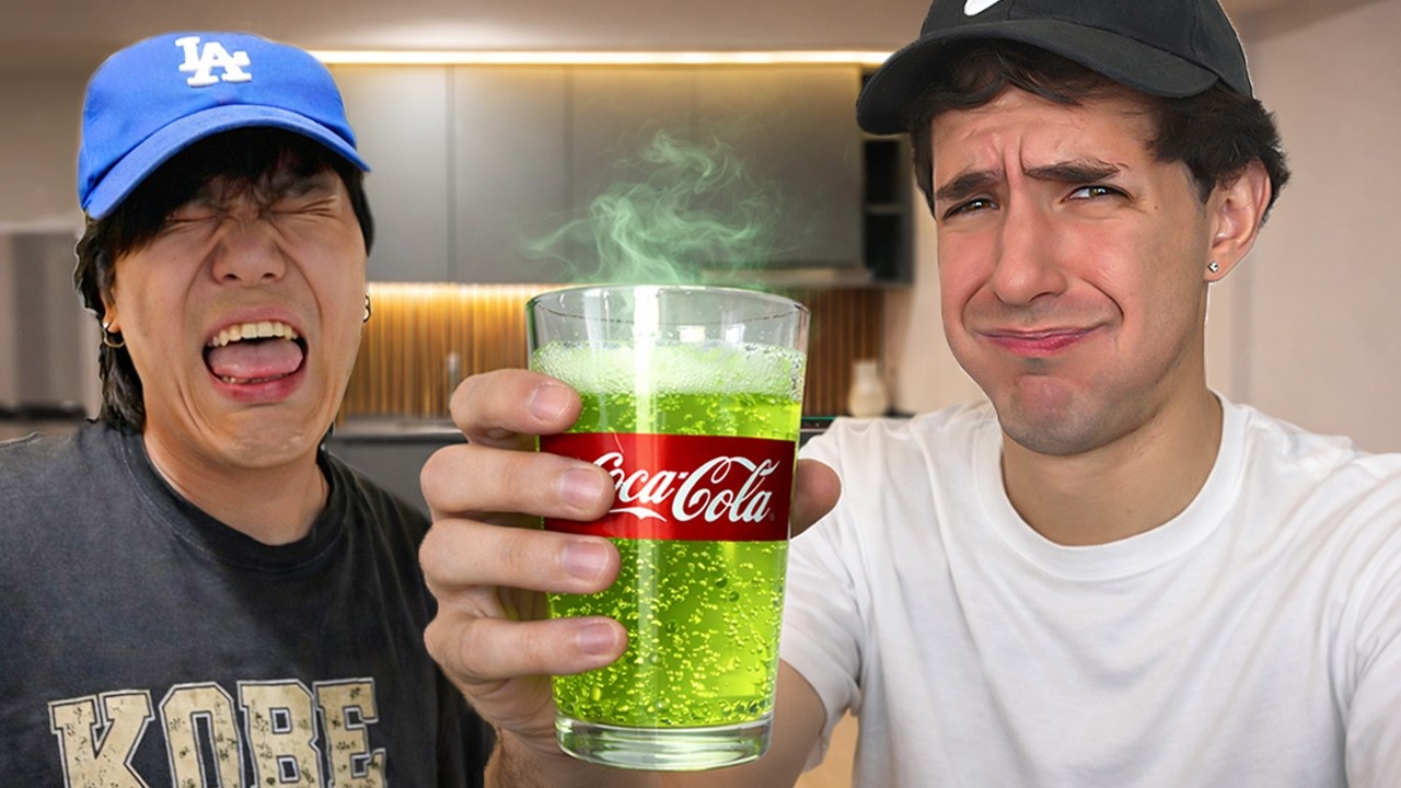Hicimos la receta de Coca Cola