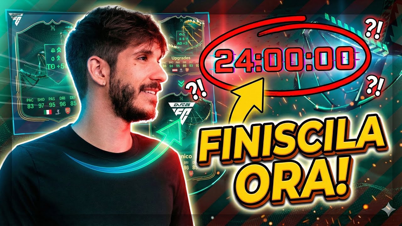 HAI SOLO 24 ORE per FINIRE QUESTA EVO OBBLIGATORIA PER IL TUO GIOCATORE!