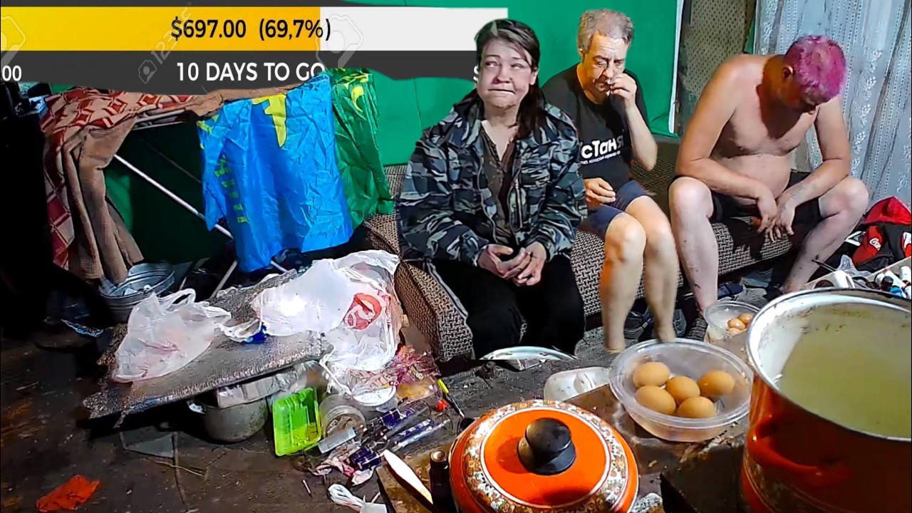 БОМЖИ  в прямом эфире