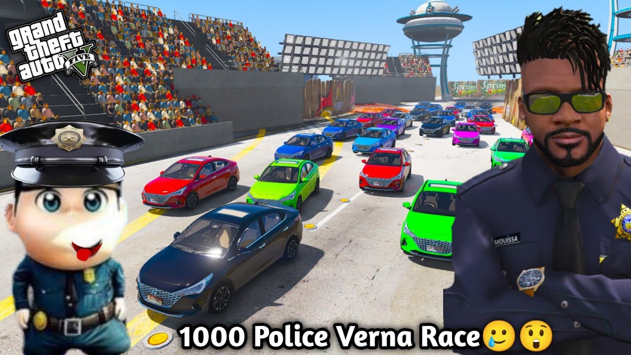 GTA 5: Shinchan Become Richest Police & Buying 100 Police Verna Car 😈Franklin Anrgy with🤬Ps Gamester