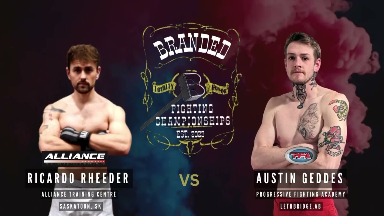 Bout 1 Austin Geddes vs Ricardo Rheeder