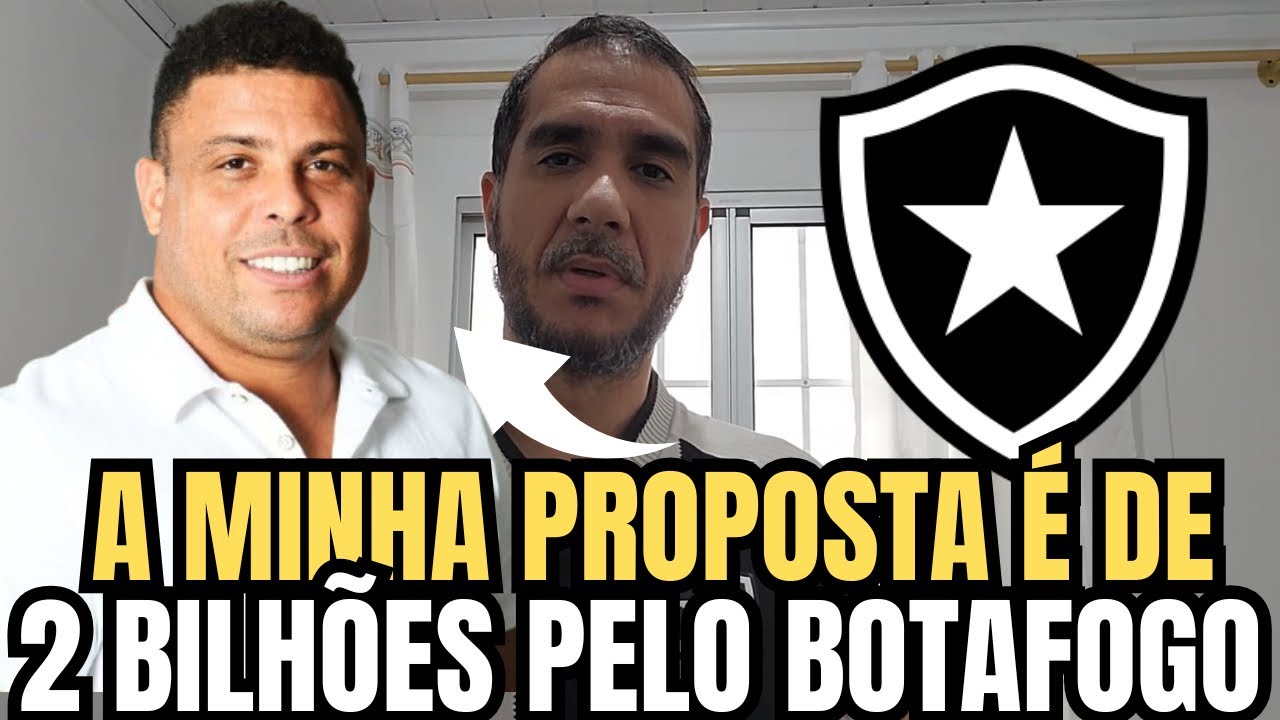 🚨O HOMI JÁ LIGOU PRA JHON TEXTO E ABRIU O BOLSO PRA COMPRAR A SAF ALVINEGRO!O FENÔMENO QUER O FOGÃO!