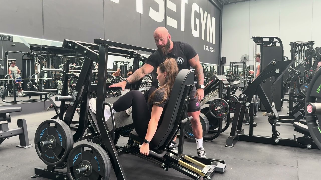 How to use the Hammer Strength Hip Press