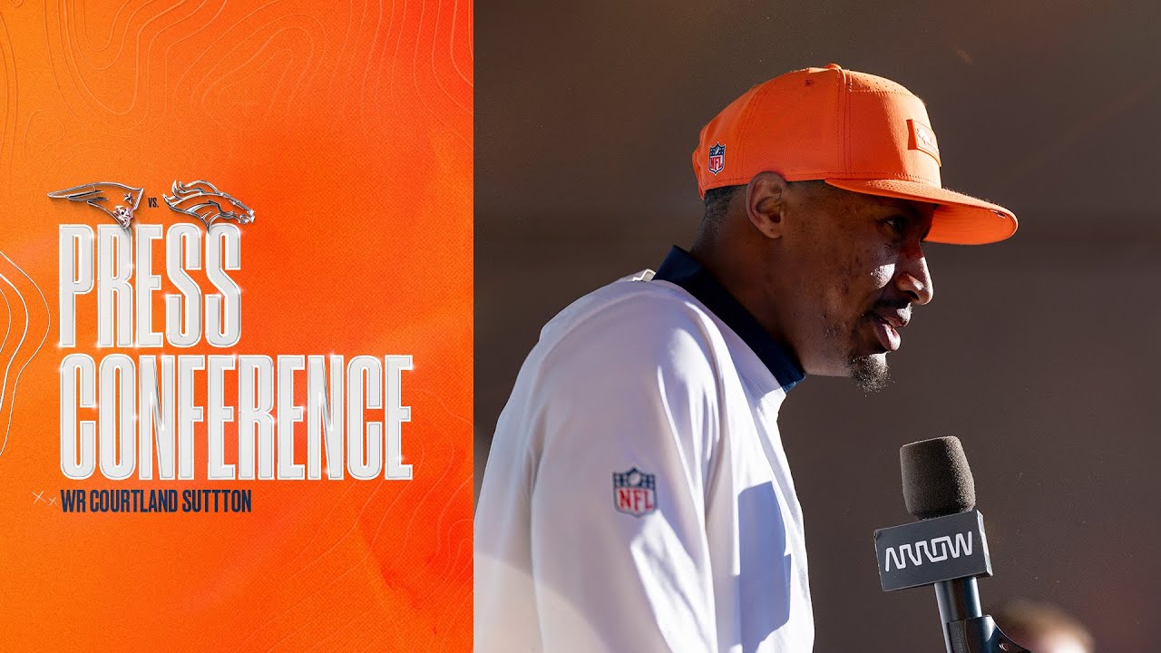 WR Courtland Sutton on Broncos’ approach for AFC Championship: ‘It all starts with the preparation'