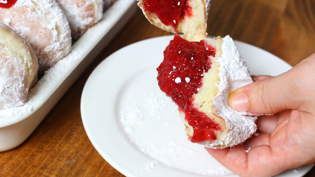 새콤달콤 라즈베리 도넛 만들기. Making Raspberry Donuts.