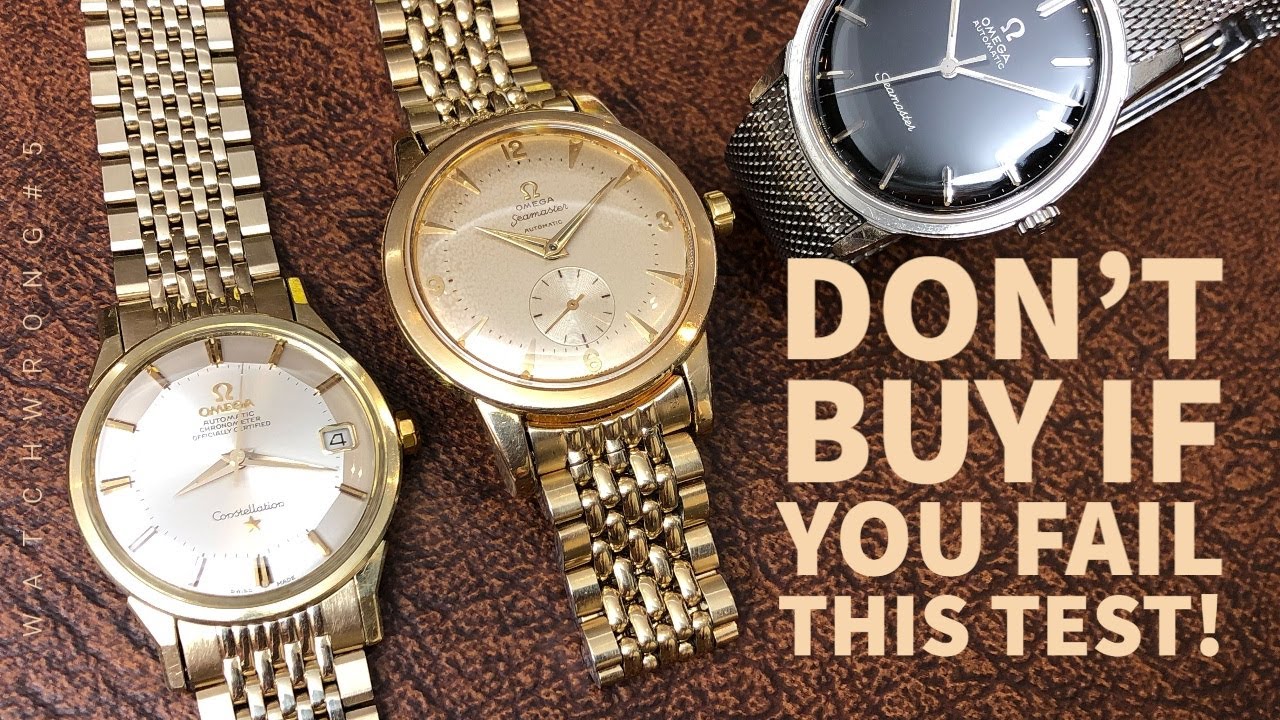 8 часов Omega с проблемами. Сколько вы сможете обнаружить? {Неправильные часы №4}