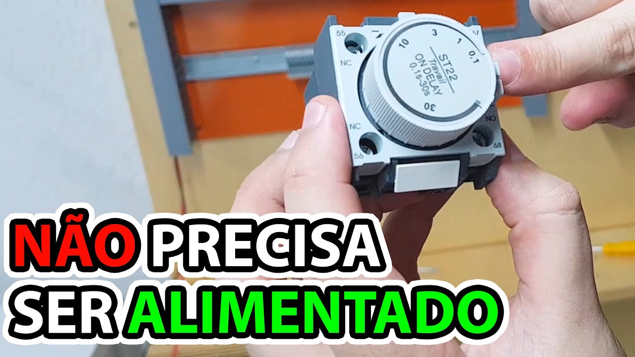 👉 ⏱️ Conhe&ccedil;a o Bloco de Contato Auxiliar Temporizado