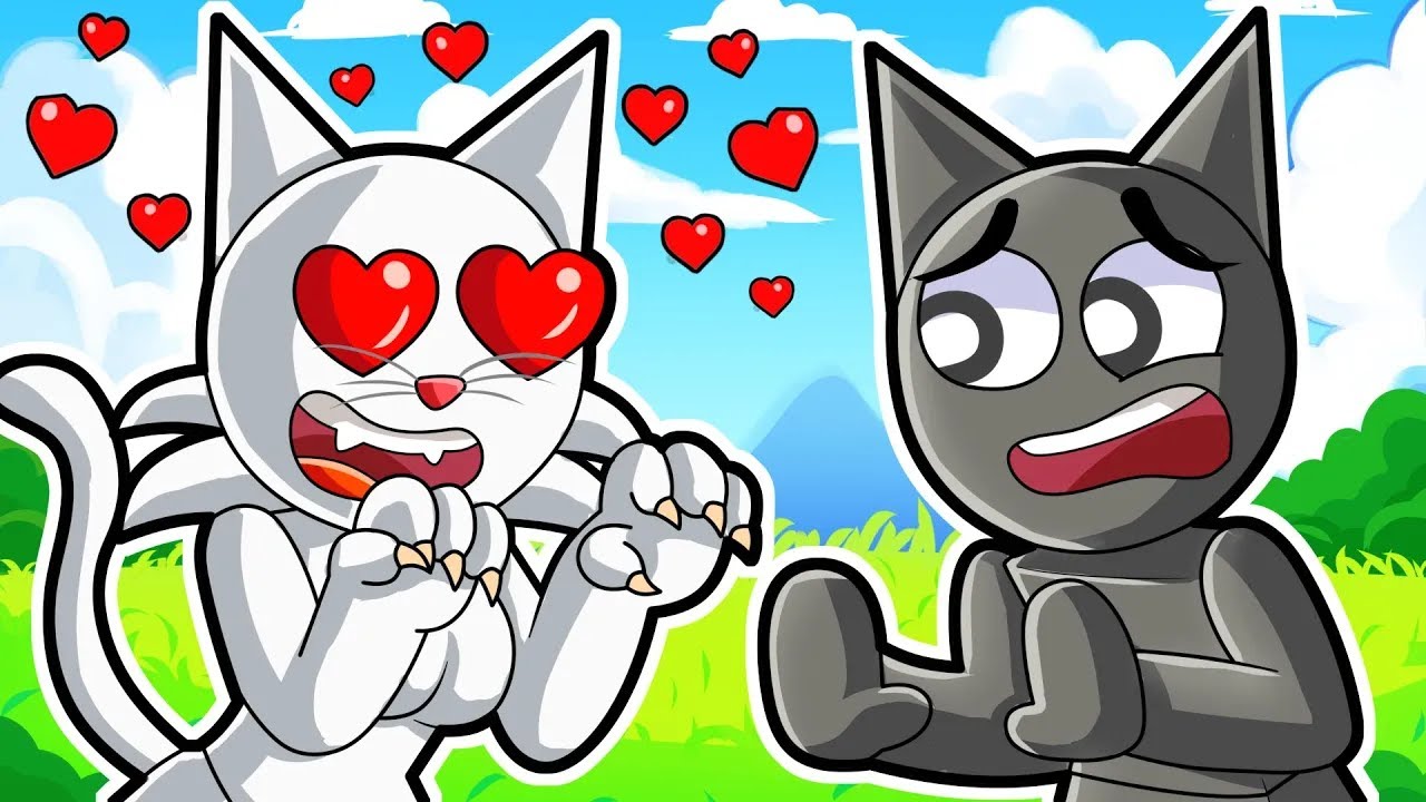 Wenda & Gray TURNED INTO CATS?! (Sprunki Roblox)