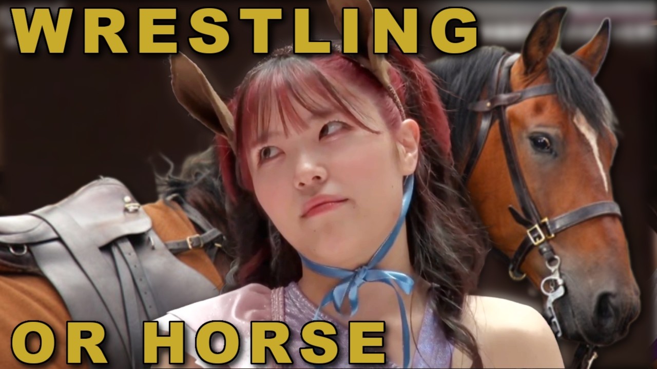 Wrestling But They're Horses