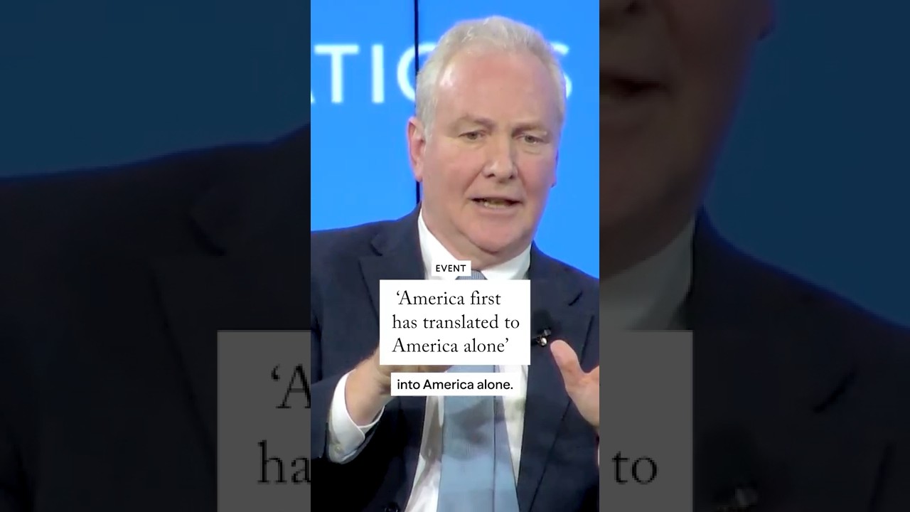 &lsquo;America first has translated into America alone,&rsquo; says Senator Chris Van Hollen