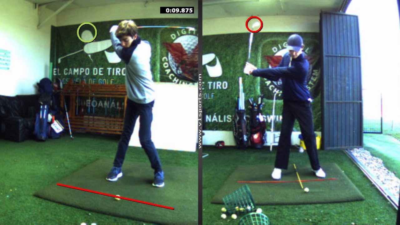 Varilla / Plano del swing