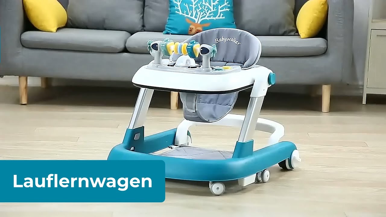 Baby Walker Lauflernwagen Lauflernhilfe Laufwagen Gehfrei Laufhilfe Kleinkinder
