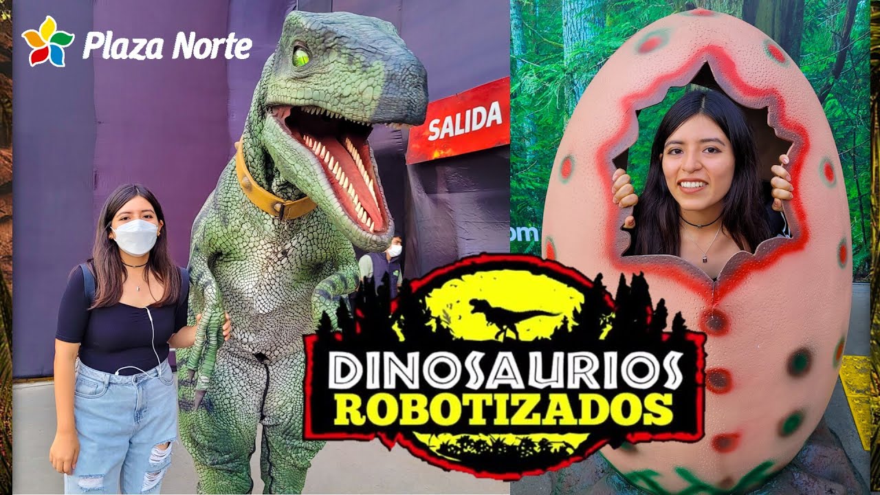 DINOSAURIOS EN LIMA!! Visitamos los Dinosaurios Robotizados de Plaza Norte 🌸🦖🦕