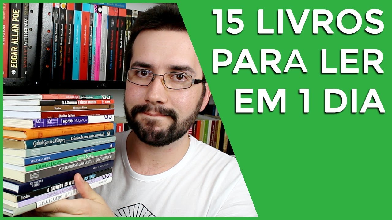 15 livros para ler em 1 dia