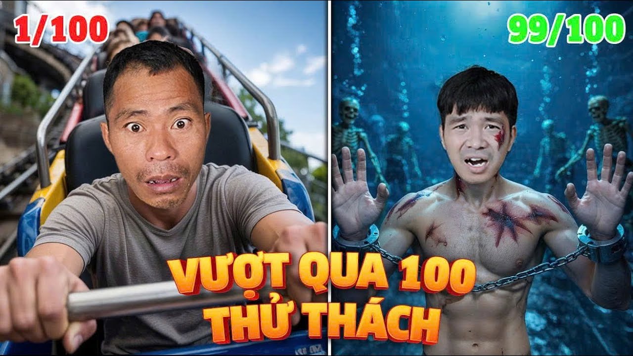 PHD | Vượt Qua 100 Thử Thách -Tập 3 |100 Challenges