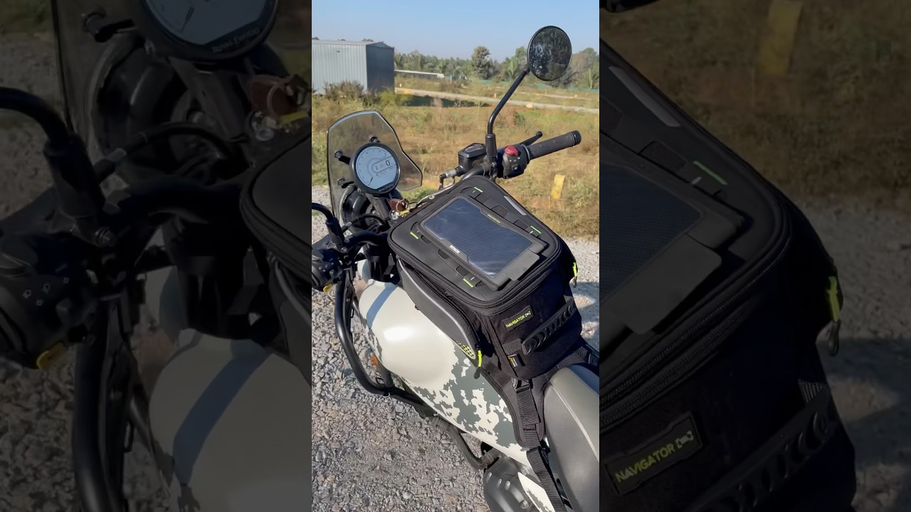 New Navigator Tank Bag 2025!! #rynoxnavigator #navigarortankbag@RYNOXGEAR_YouTube @royalenfield