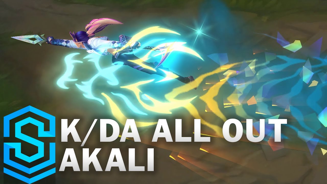 K/DA ALL OUT Akali Skin Spotlight - Pre-Release - League of Legends