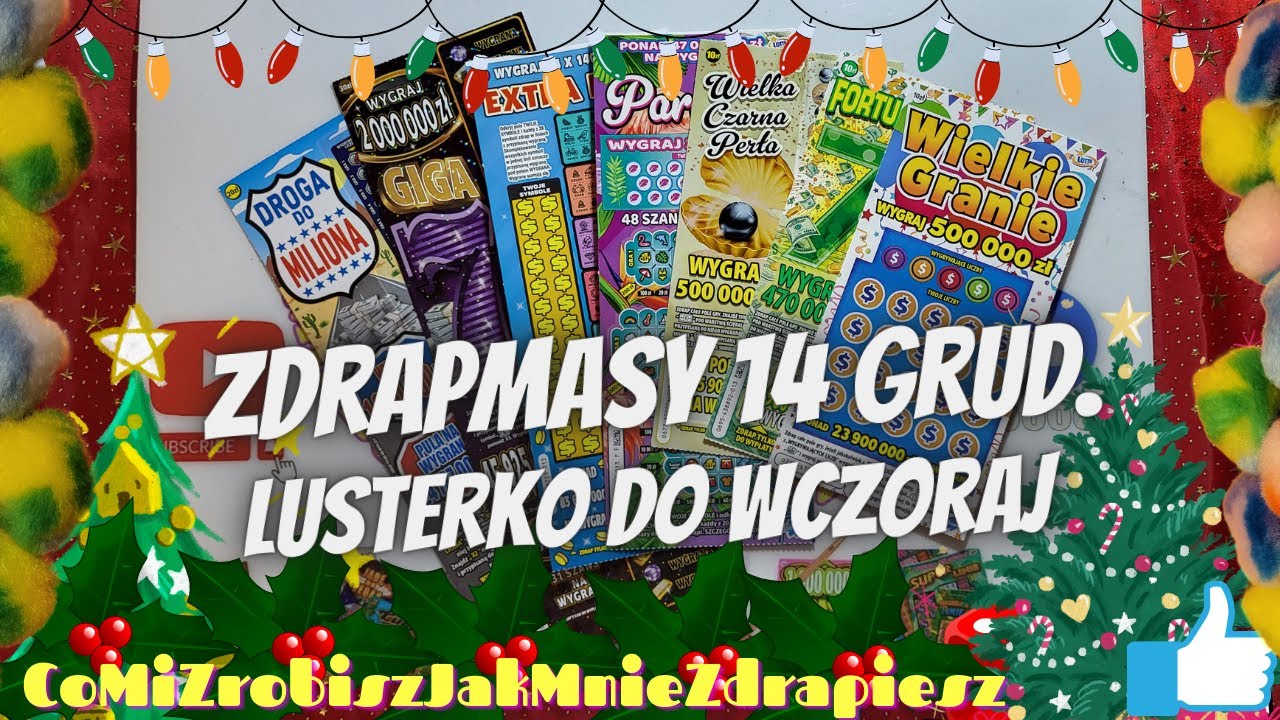 Zdrapmasy 2024  🧑‍🎄🍀💪😍🎄🎄💥🎲💰💌😁❤️ #zdrapki #zdrapkilotto #lotto #yt #youtube